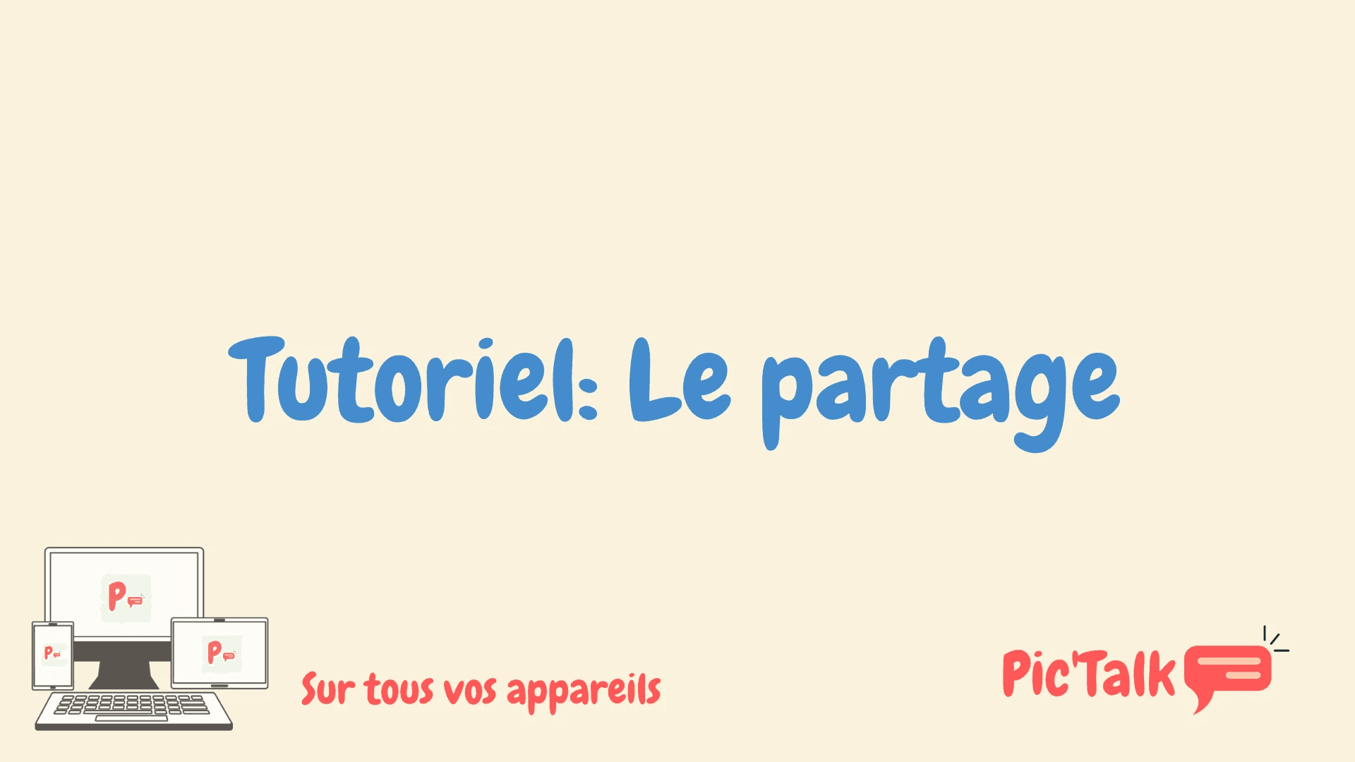Partage des pictogrammes et des collections